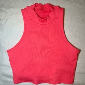 Alo Goddess Ribbed Cropped Dynamite Tank